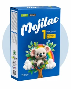 Mojilac 1 infant formula 200g for 0–6 months