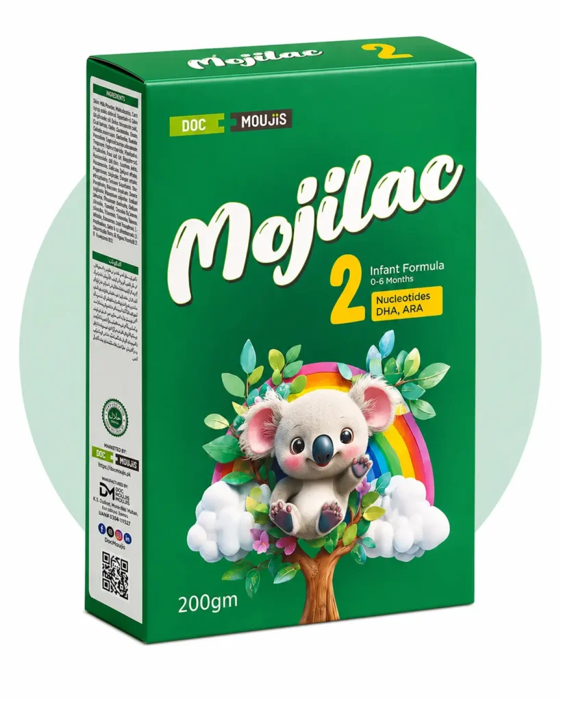 Mojilac 2 infant formula 200g by Mouj Pharmaceuticals