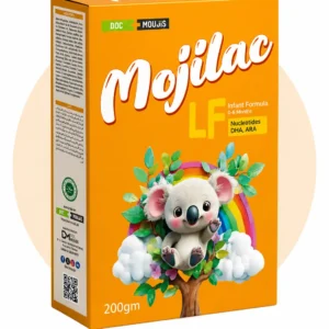 Mojilac LF lactose-free infant formula 200g for babies aged 0 to 6 months by Mouj Pharmaceuticals